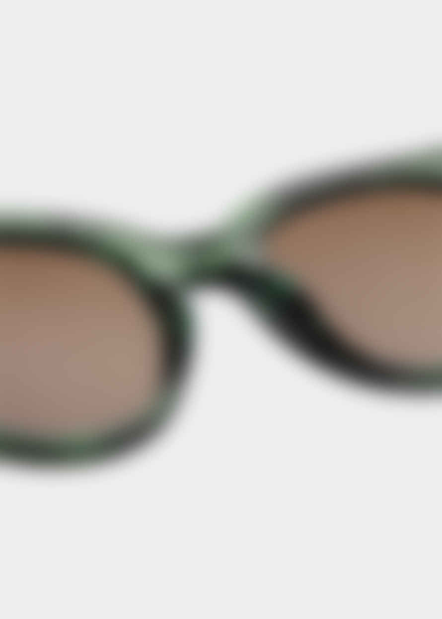A Kjærbede Lilly Sunglasses - Green Marble
