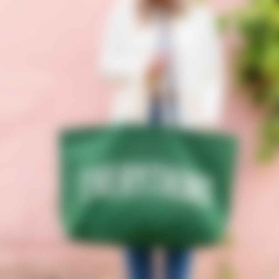 Alphabet Bags Everything Large Tote Bag - Forest Green
