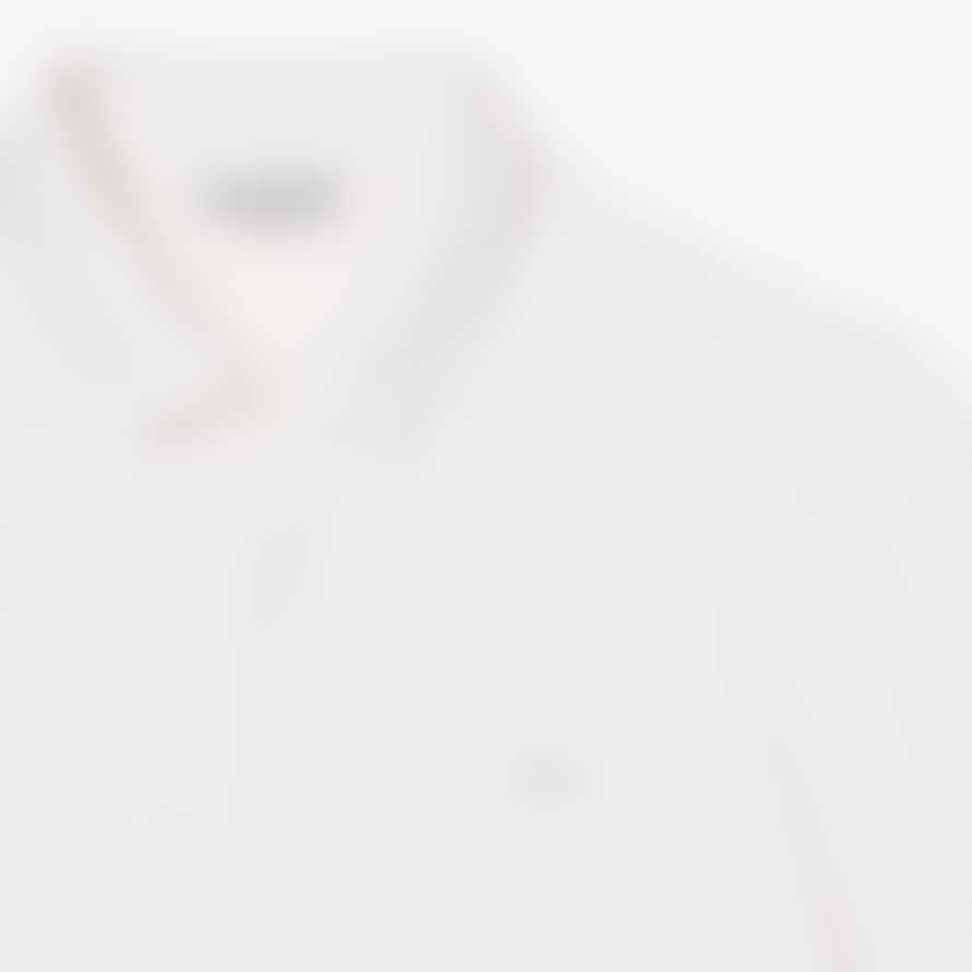 Lacoste White Smart Paris Stretch Polo Shirt 