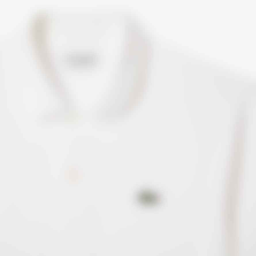 Lacoste White Original L1212 Petit Pique Polo Shirt 