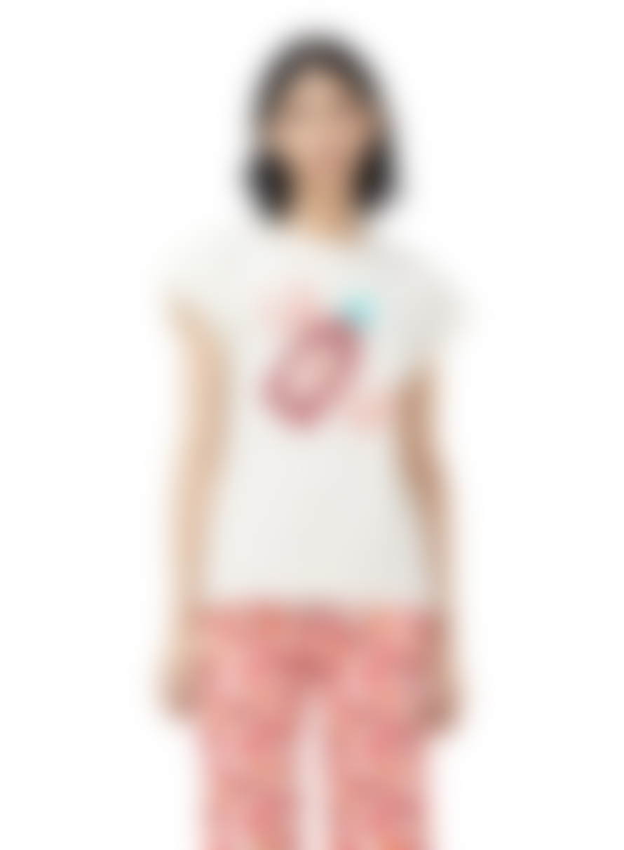 Compania Fantastica Hot Chilli Printed T-shirt In White From