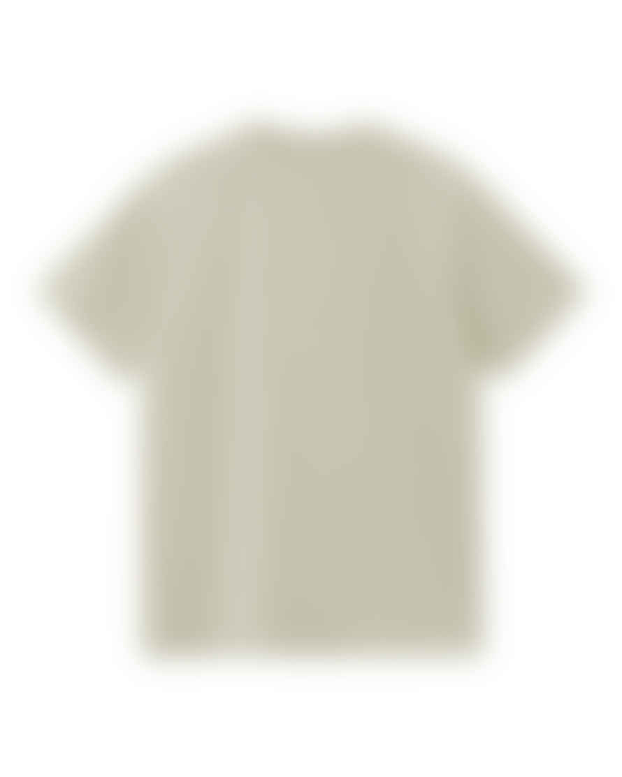 Carhartt Camiseta Ss Madison - Beryl/white