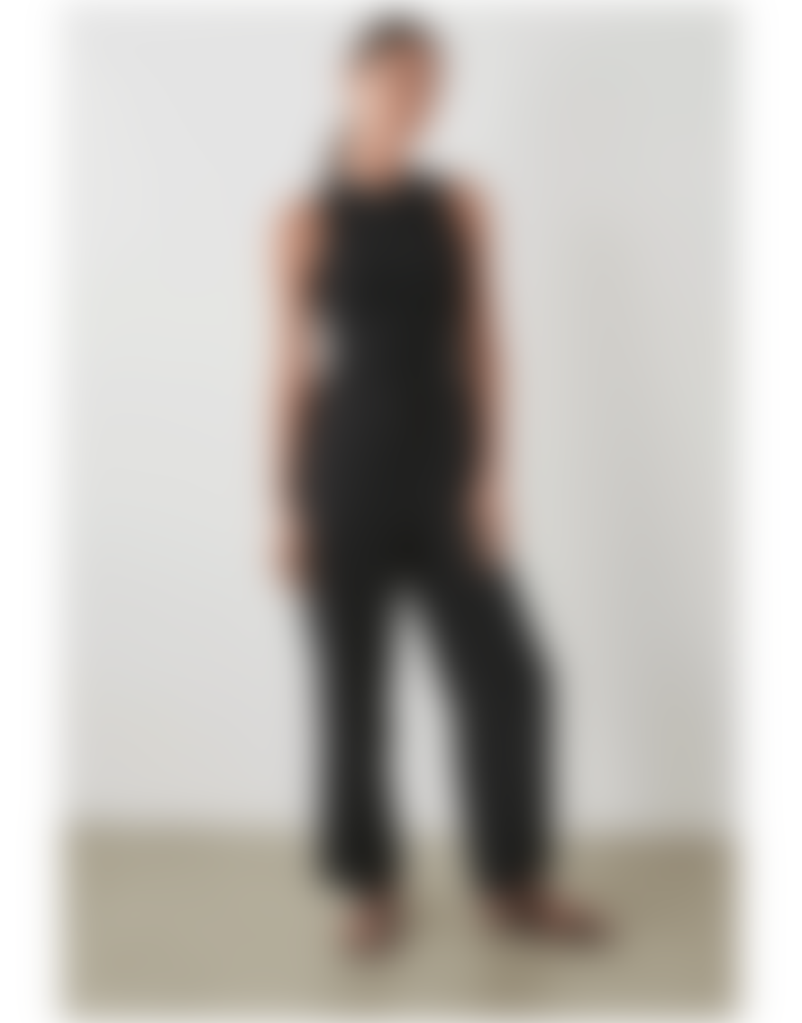 Rails Rails Emmie Waffle Drawstring Trousers Size: L, Col: Black