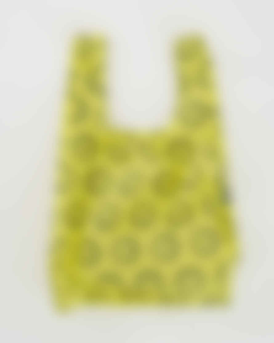 Baggu Reusable Bag - Yellow Smiley