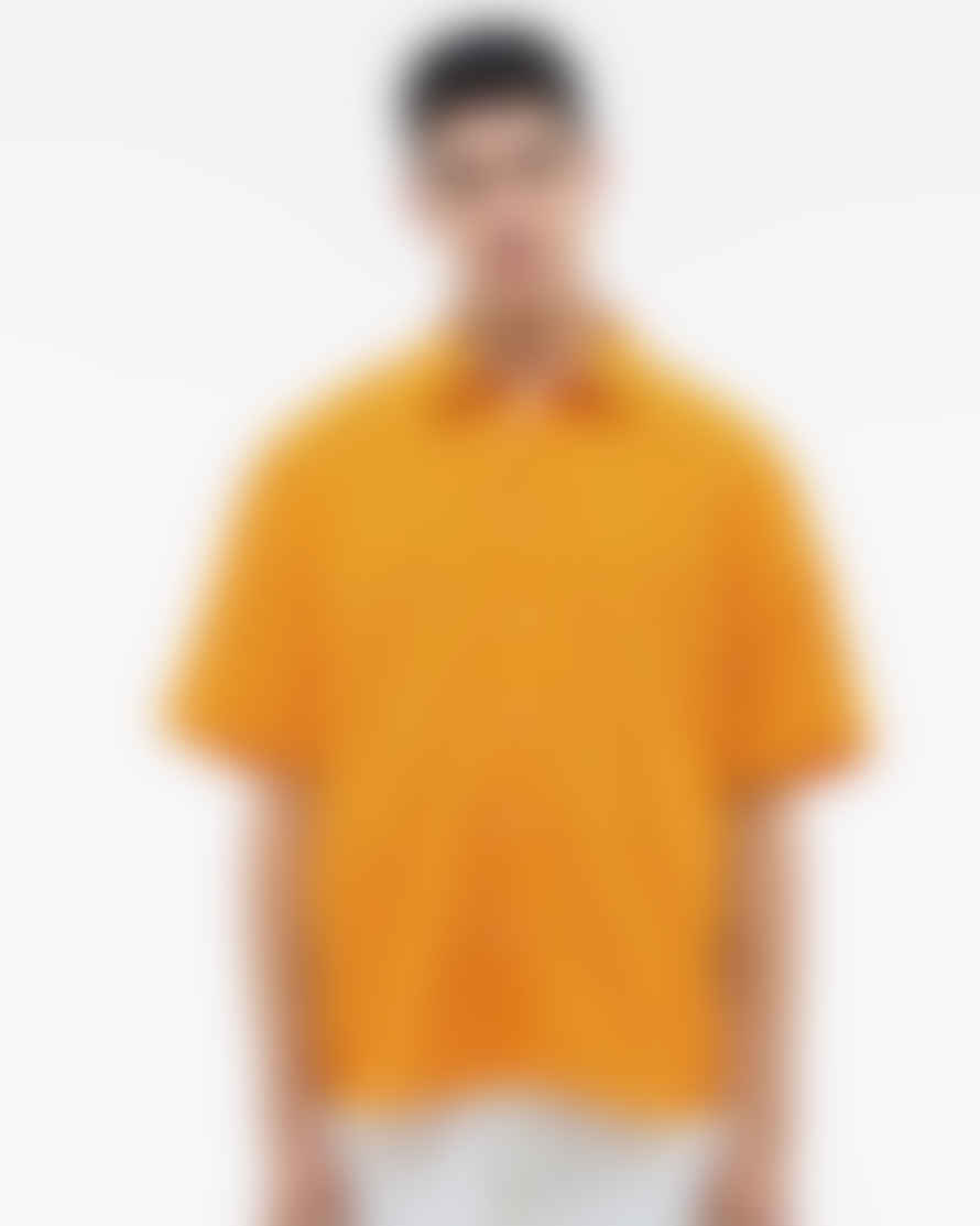 Castart Malibu Striped Orange Shirt