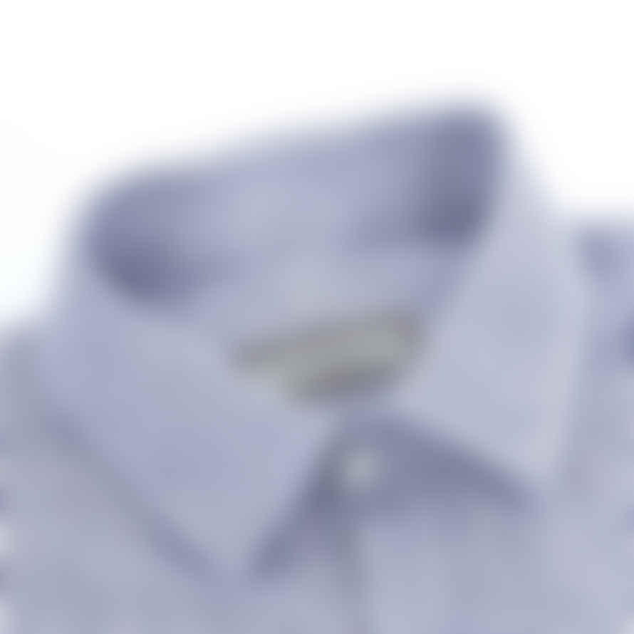 Canali Blue Striped Slim Fit Linen and Cotton Blend Shirt Gn03113l777 301