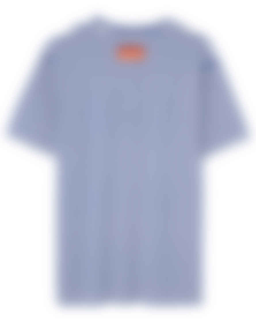 Loreak White & Ink Stripe Arraun M  T-Shirt