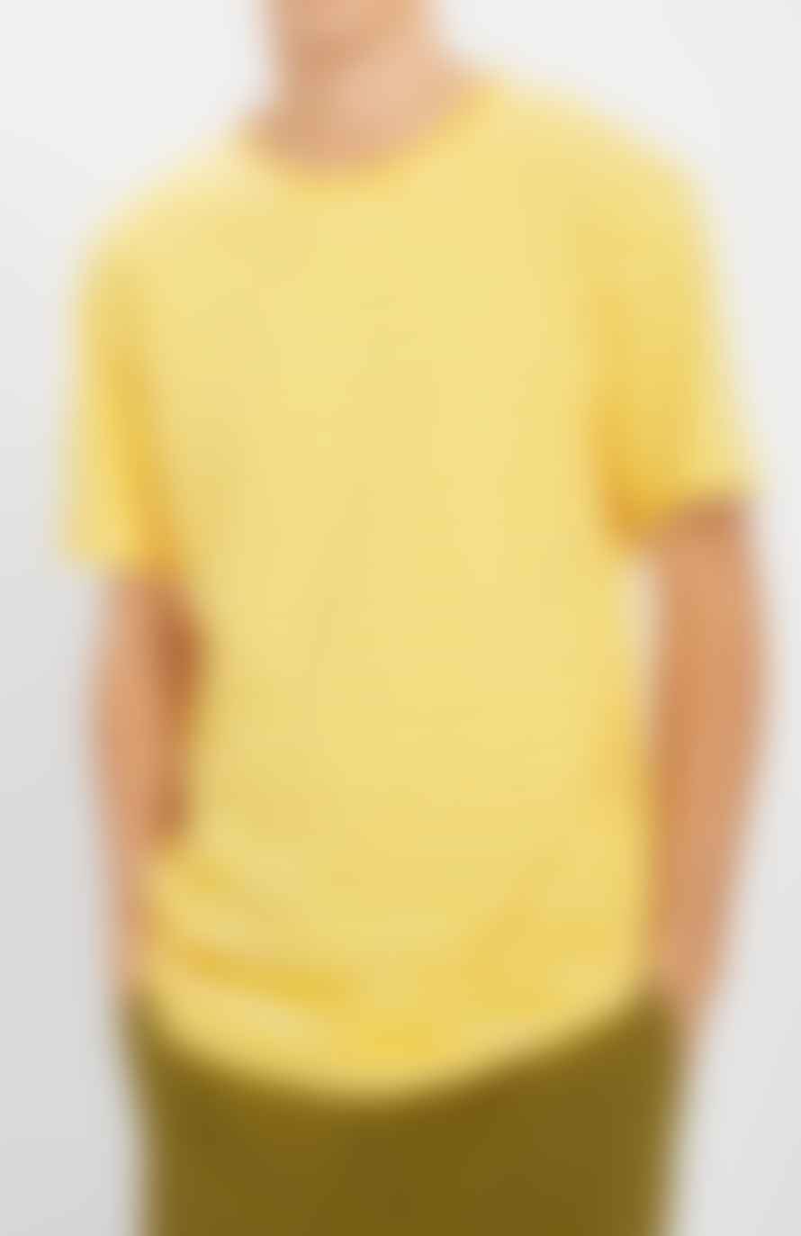 Loreak White & Yellow Stripe Arraun T-Shirt
