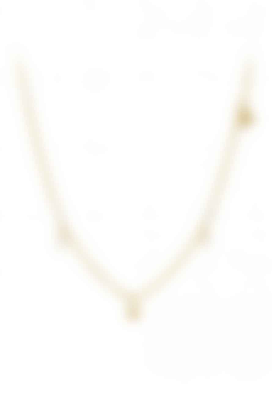 Pernille Corydon Ocean Pearl Necklace In Gold