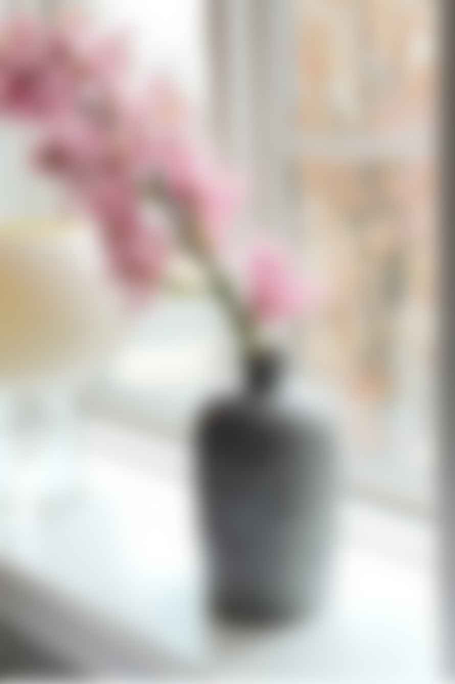 Vanilla Fly Ceramic Vase In Grey