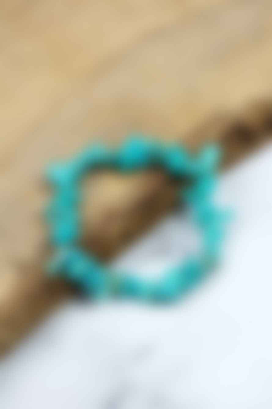 Myga Turquoise Chip Bracelet