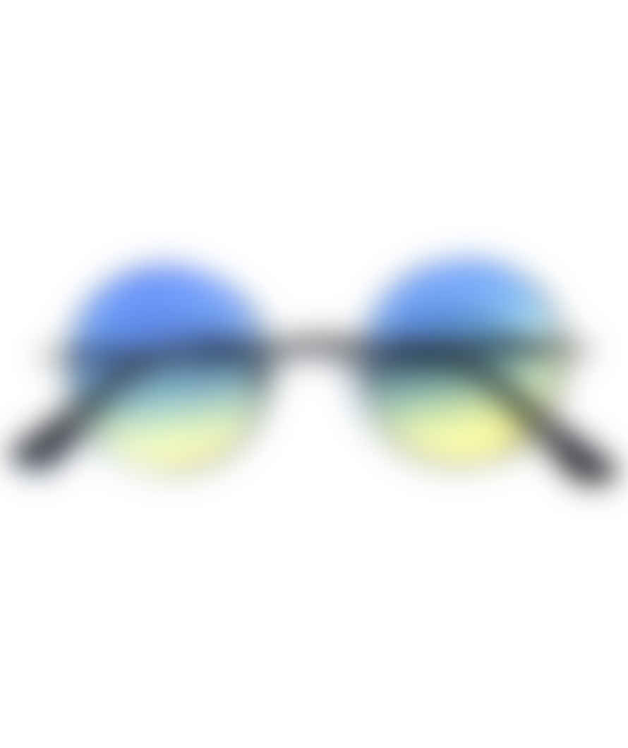 Urbiana Double Color Round Sunglasses