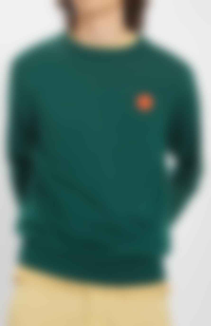Loreak Dark Green Onia Dot M Sweater