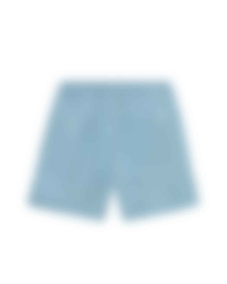 Les Deux Denim Blue/Ivory Swim Shorts