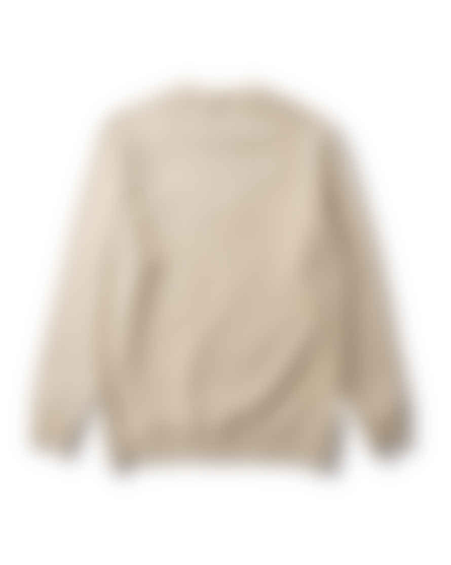 Edmmond Plain Biege Sweatshirt