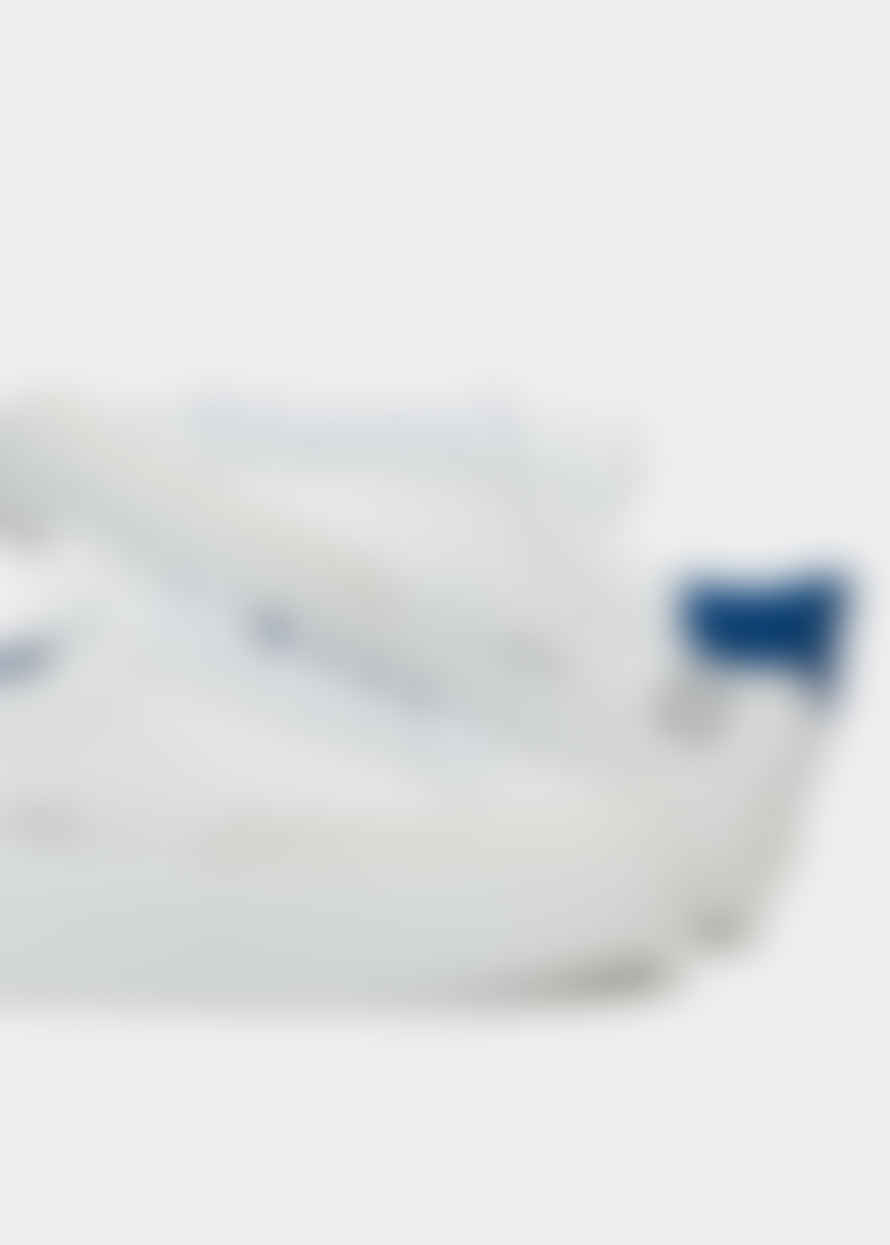 D.A.T.E Sfera Stripe Sneakers - White Bluette