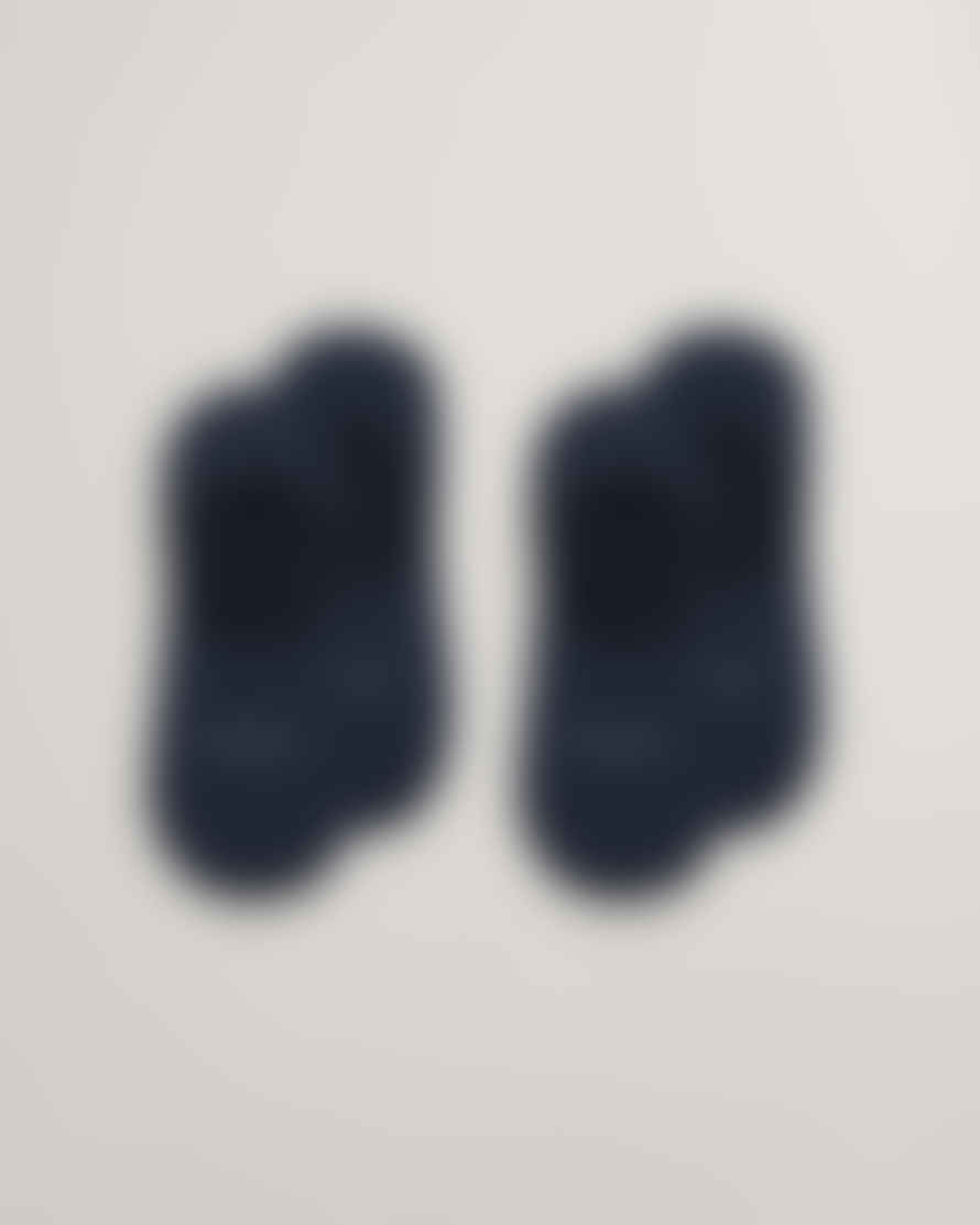 Gant 2-Pack Invisible Socks In Marine Blue 9960257 410