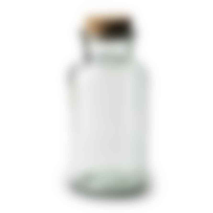 Garden Trading Glass Bottle Vessel / Vase with Cork Lid [Terrarium Supplies]