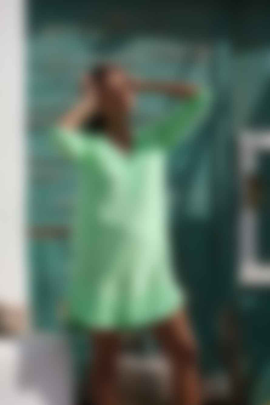 Pranella Ursula Neon Green Dress