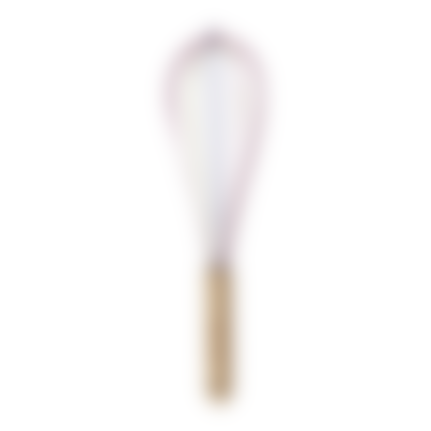 rice Medium Multicolour Wooden Handle Silicone Whisk