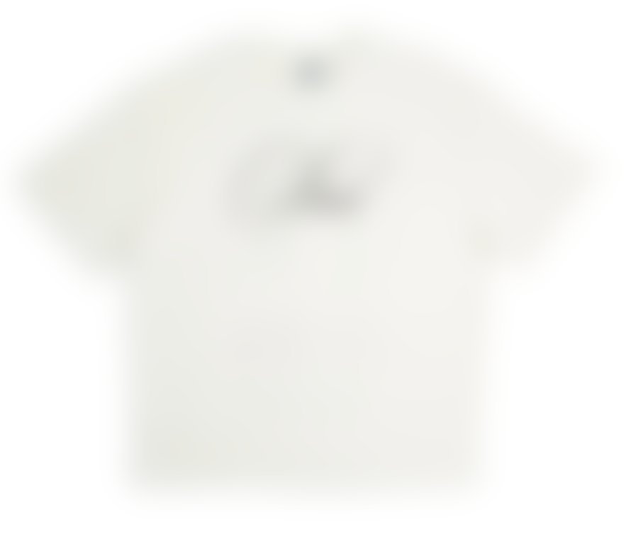 Deus Ex Machina Caution Oversized Short-Sleeved T-Shirt (Vintage White)