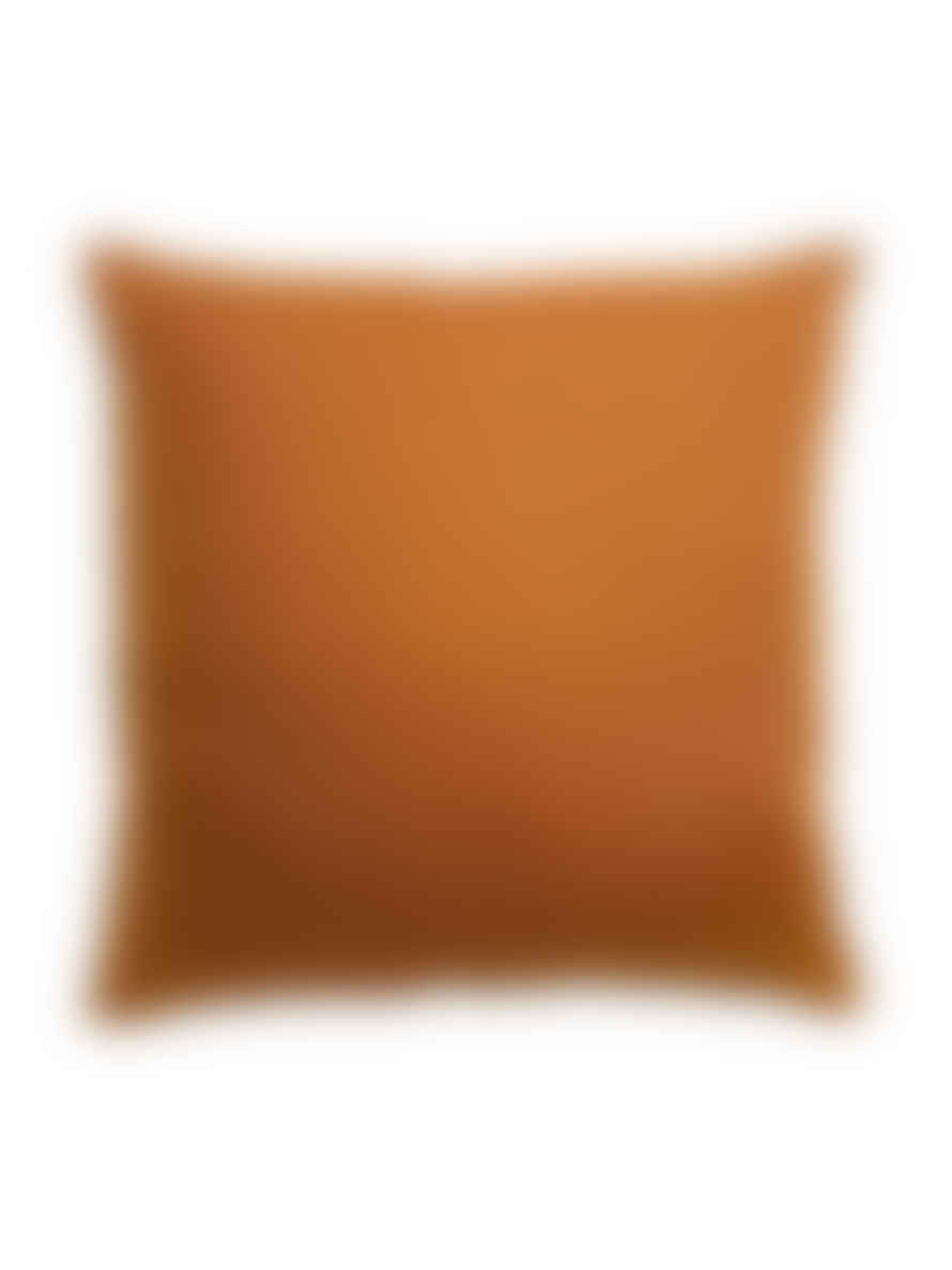 Viva Raise Zeff Celeste Linen 45x45cm Cushion - Copper