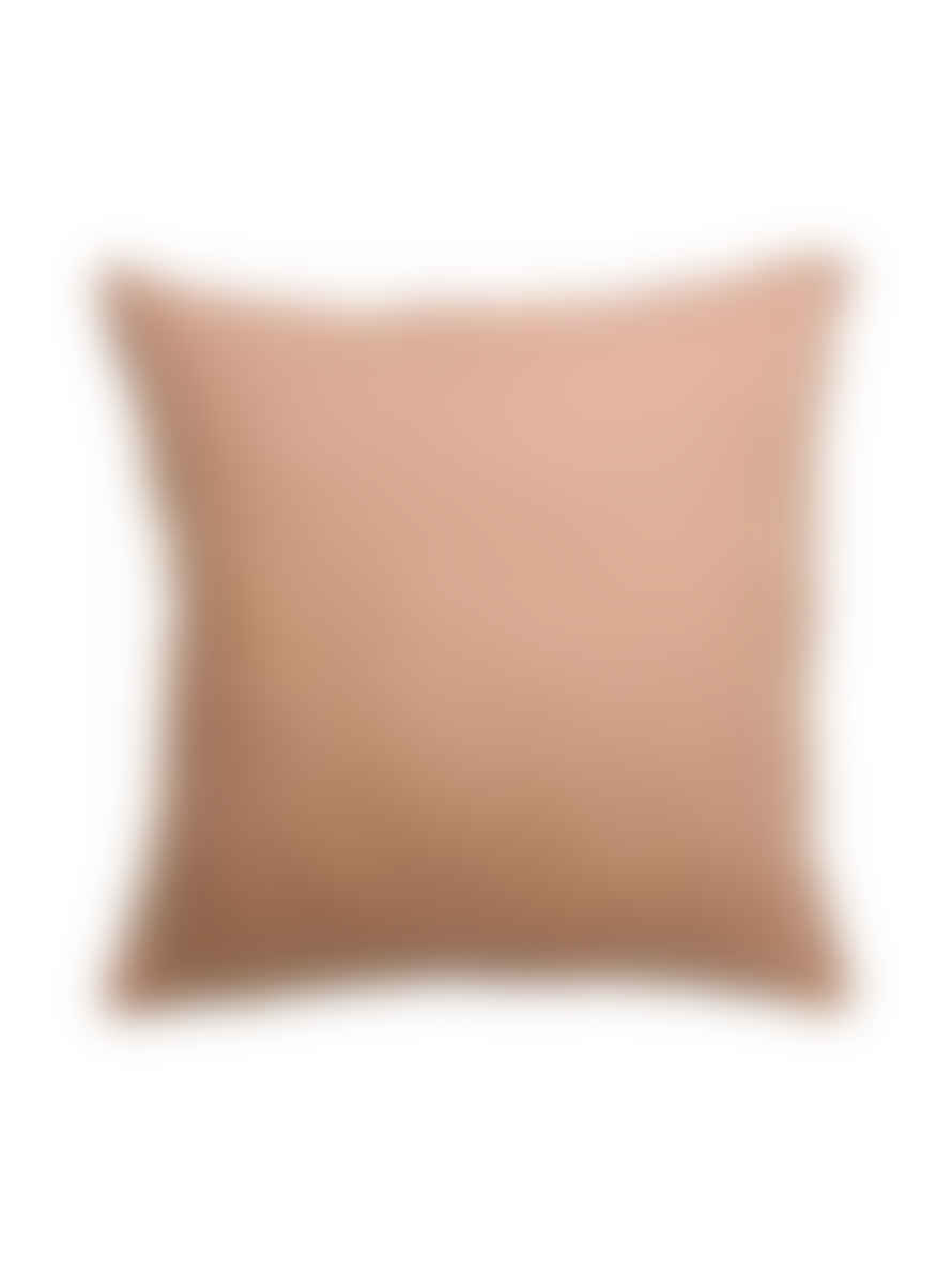 Viva Raise Zeff Celeste Linen 45x45cm Cushion - Sugared Plum