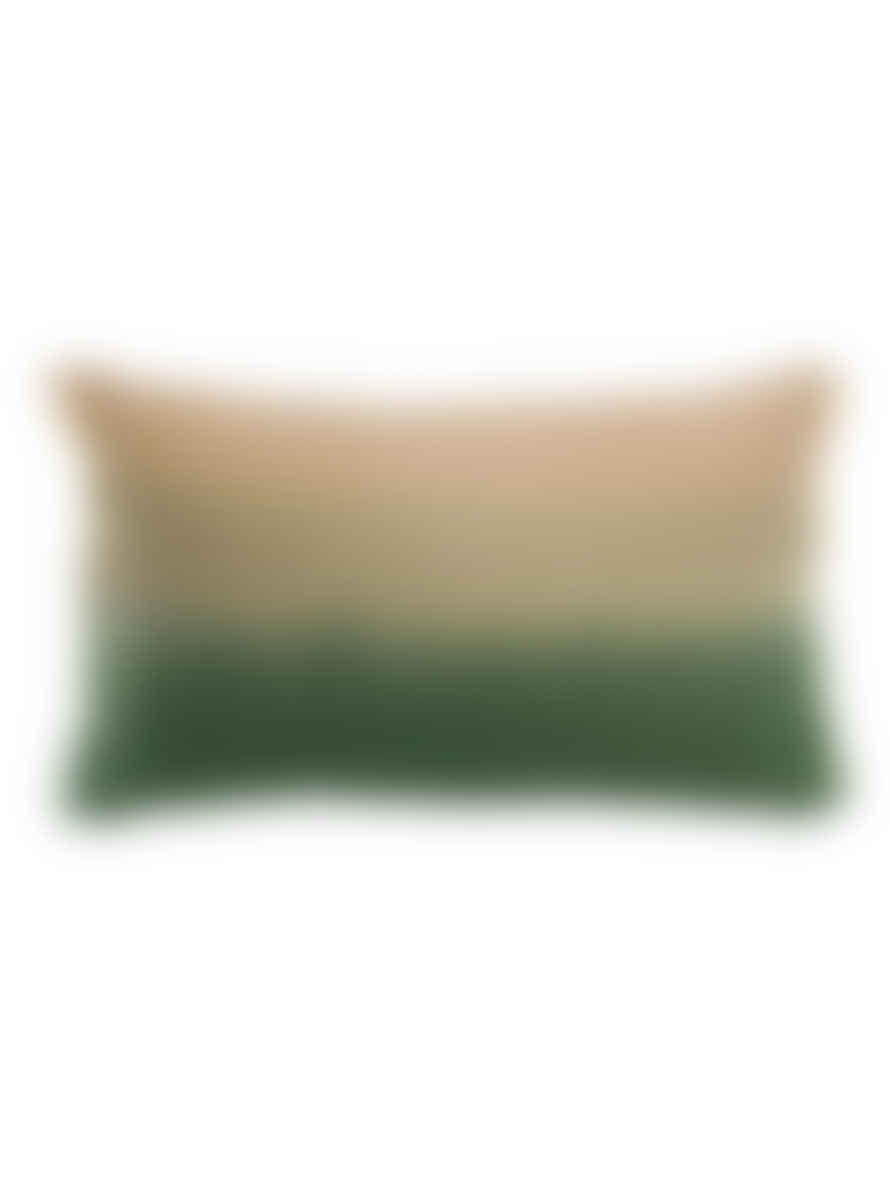 Viva Raise Zeff Shade Linen 30x50cm Cushion - Spruce