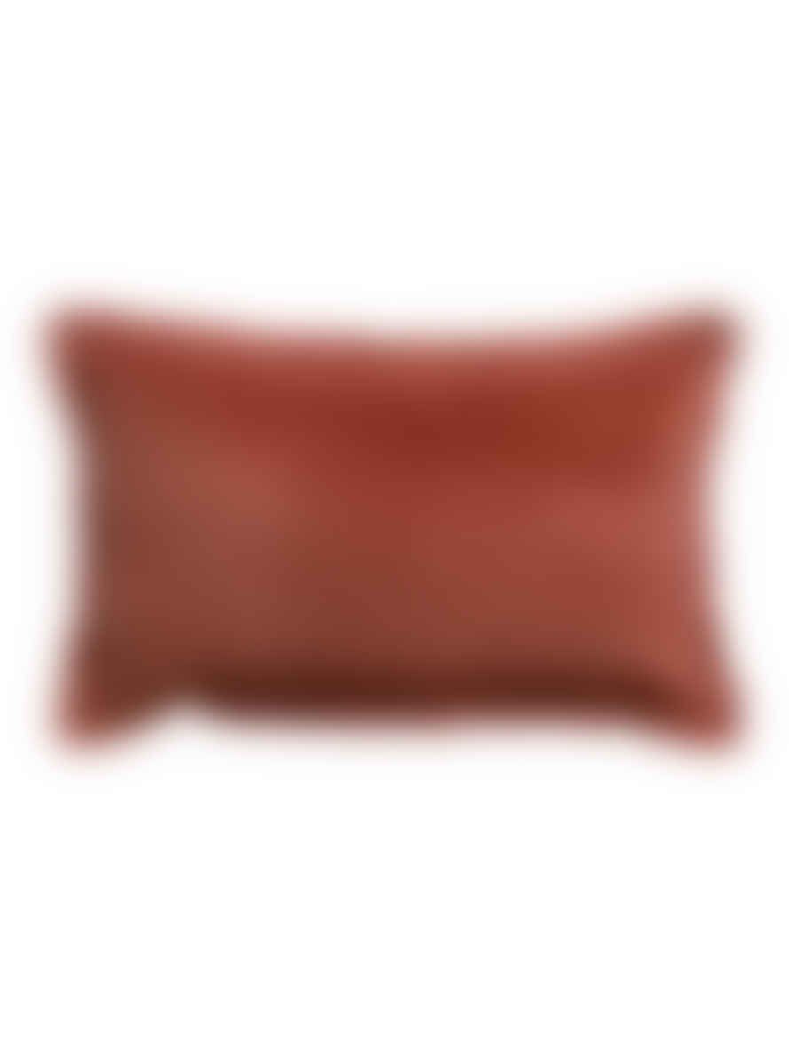 Viva Raise Fara Siena Fringed Velvet Cushion - 30x50cm