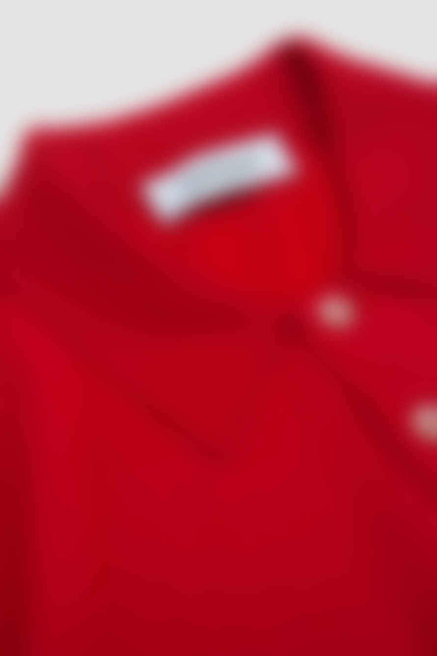 Gran Sasso Fresh Cotton Polo Shirt Red