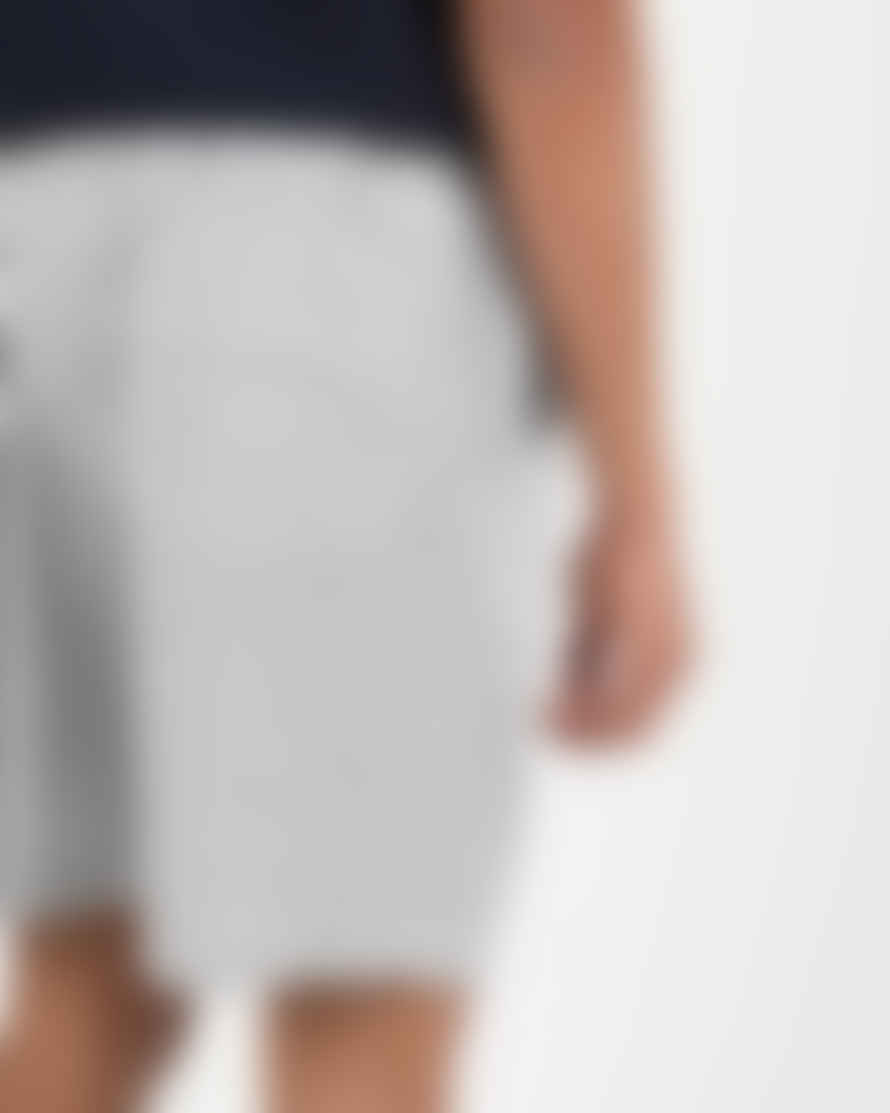 WEMOTO Devon Seersucker Navy Blue Cotton Jogger Shorts