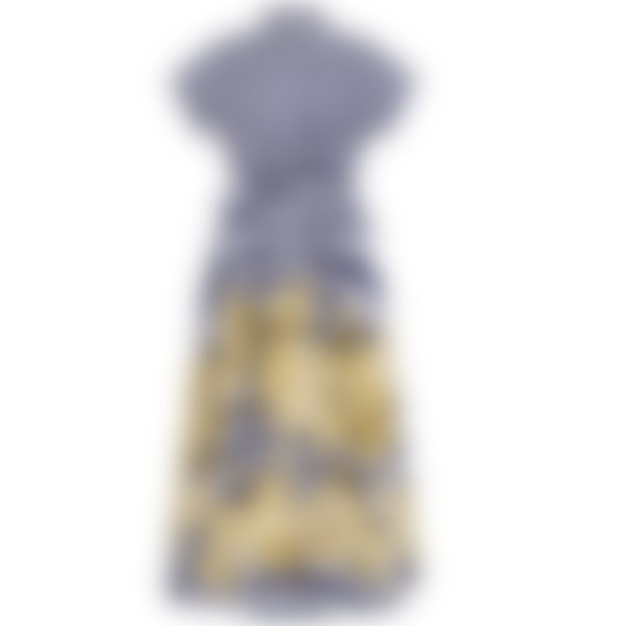 Sara Roka Drareen Long Stripe Button Through Dress With Seahorses