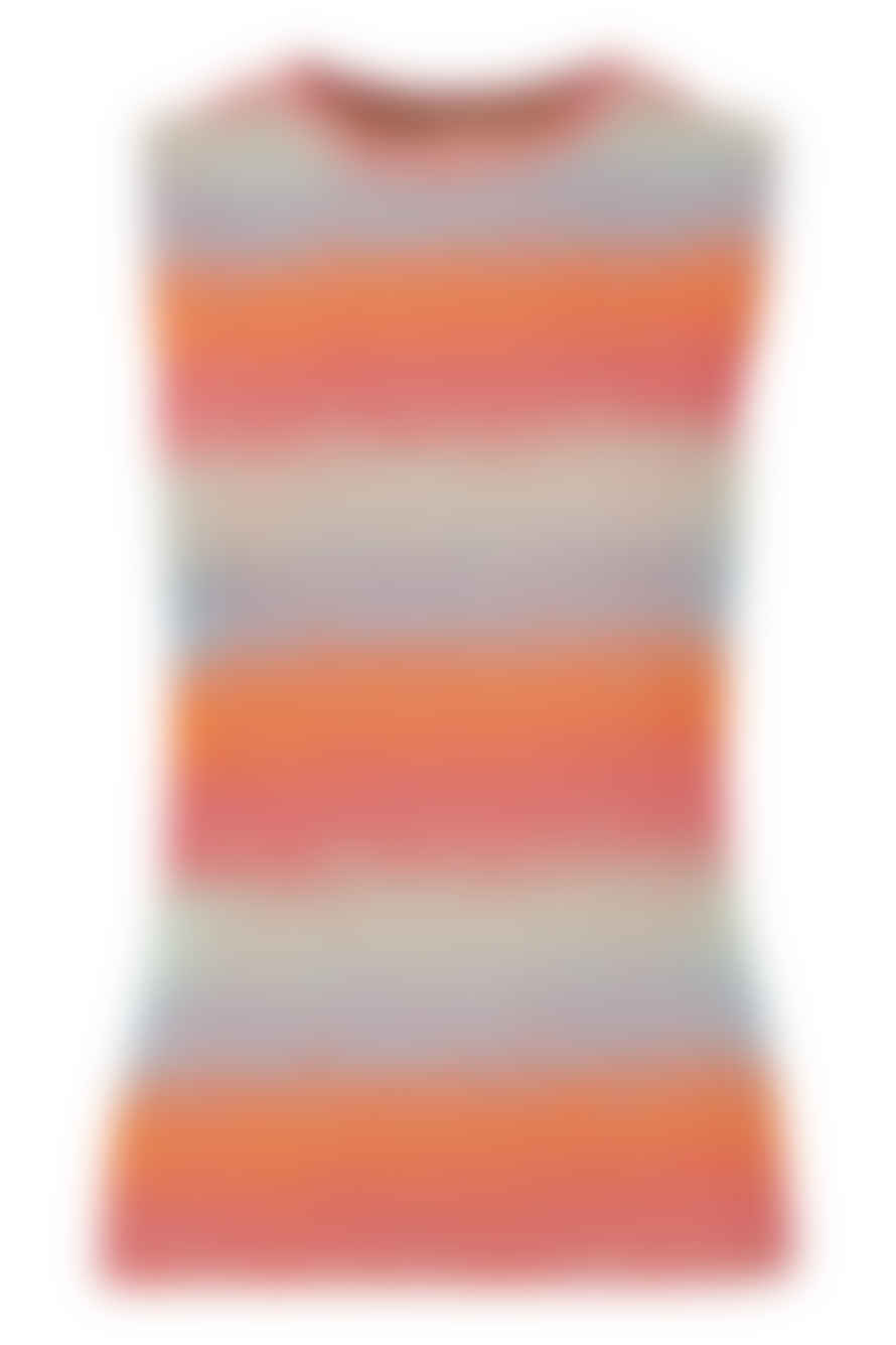ICHI Odela Top-multi Colour Fading-20120777