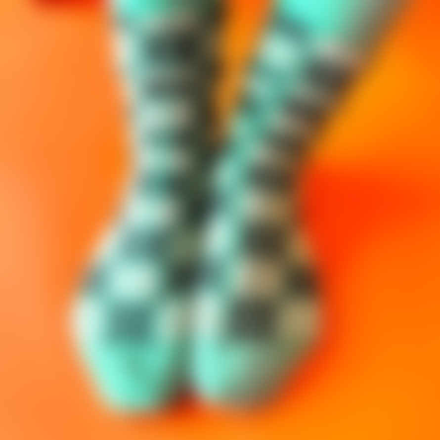 Mabli Carthen Socks - Turquoise