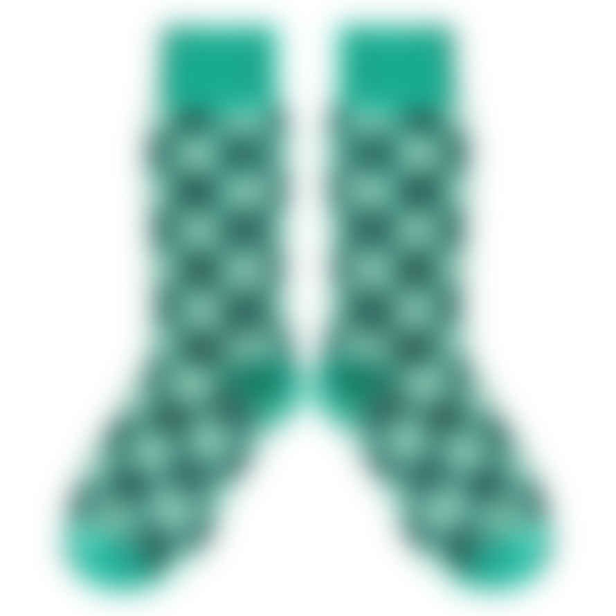Mabli Carthen Socks - Turquoise