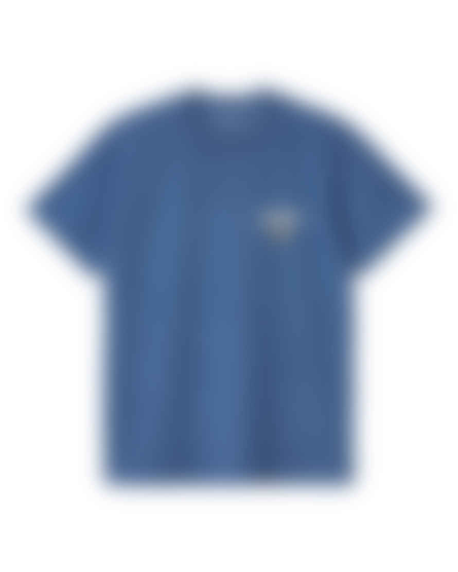 Carhartt Camiseta Ss Duckin - Acapulco (garment Dyed)