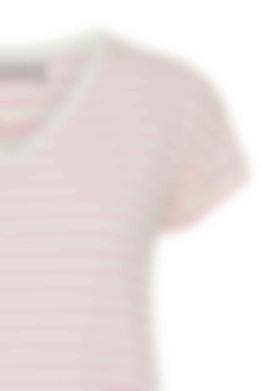 Fransa Feporsi T-Shirt In Pink Frosting Mix