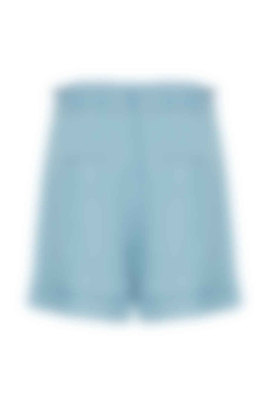 b.young Lana Shorts 4 In Light Blue Denim
