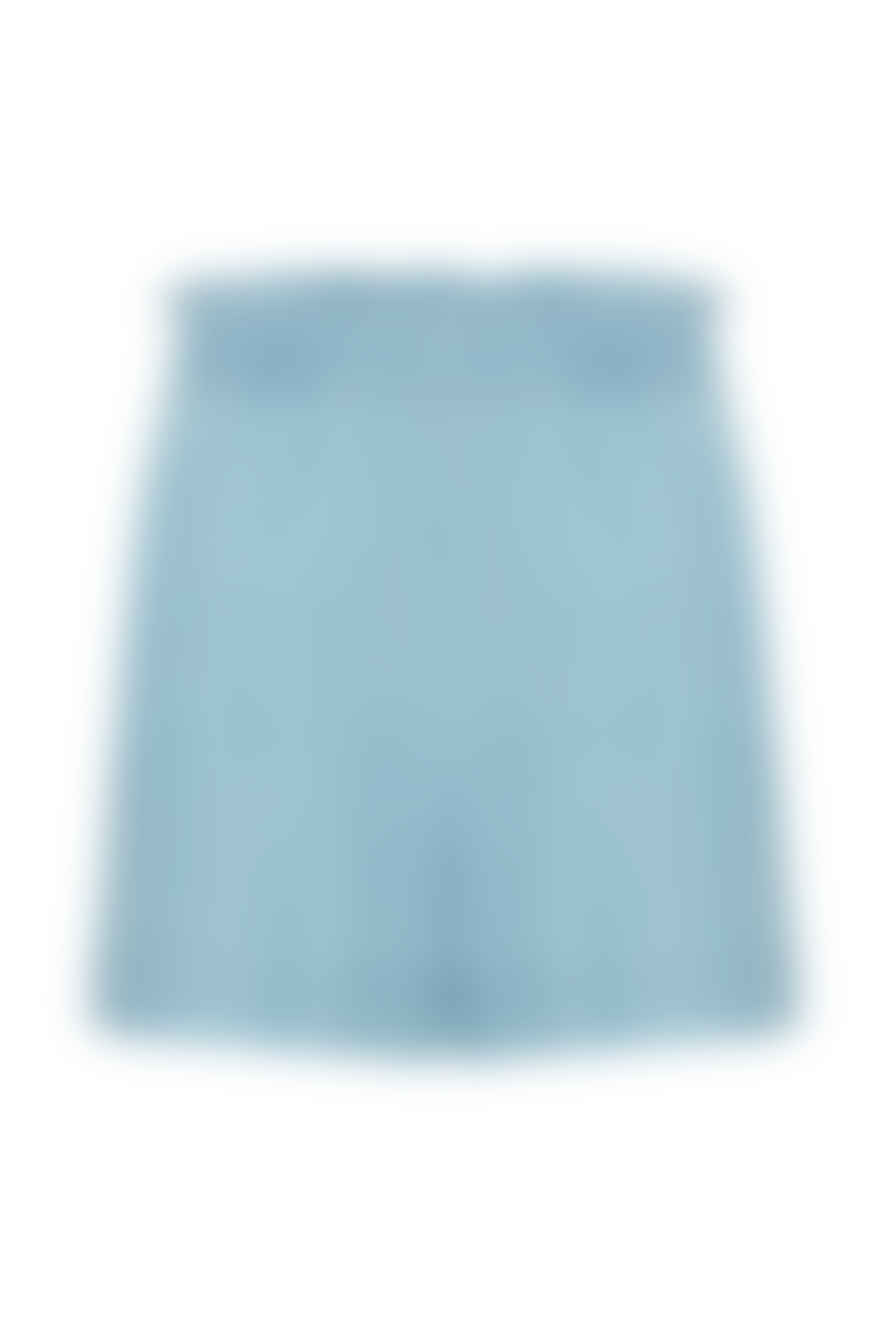 b.young Lana Shorts 4 In Light Blue Denim