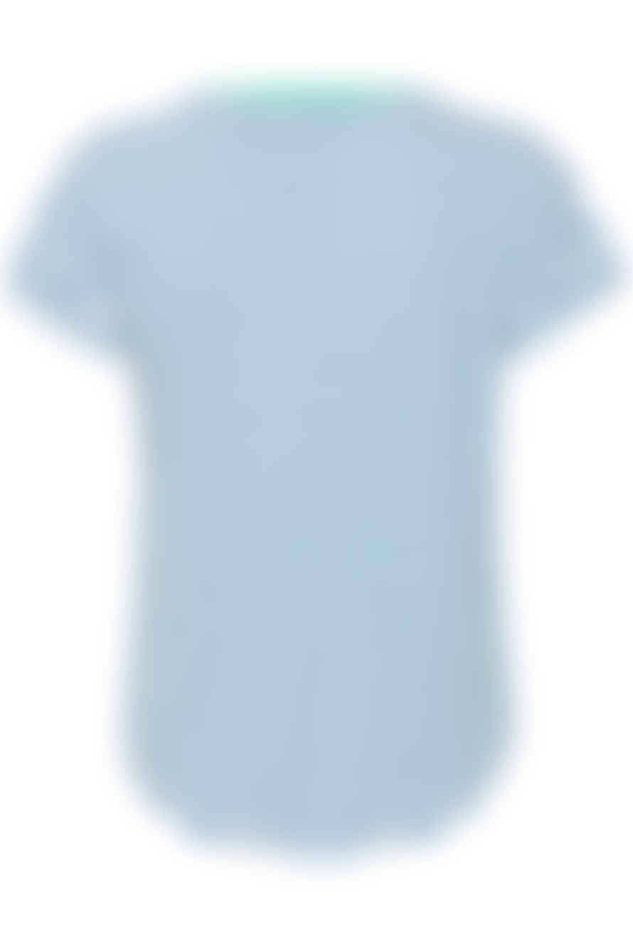 Fransa Feporsi T-Shirt In Beaucoup Blue Mix