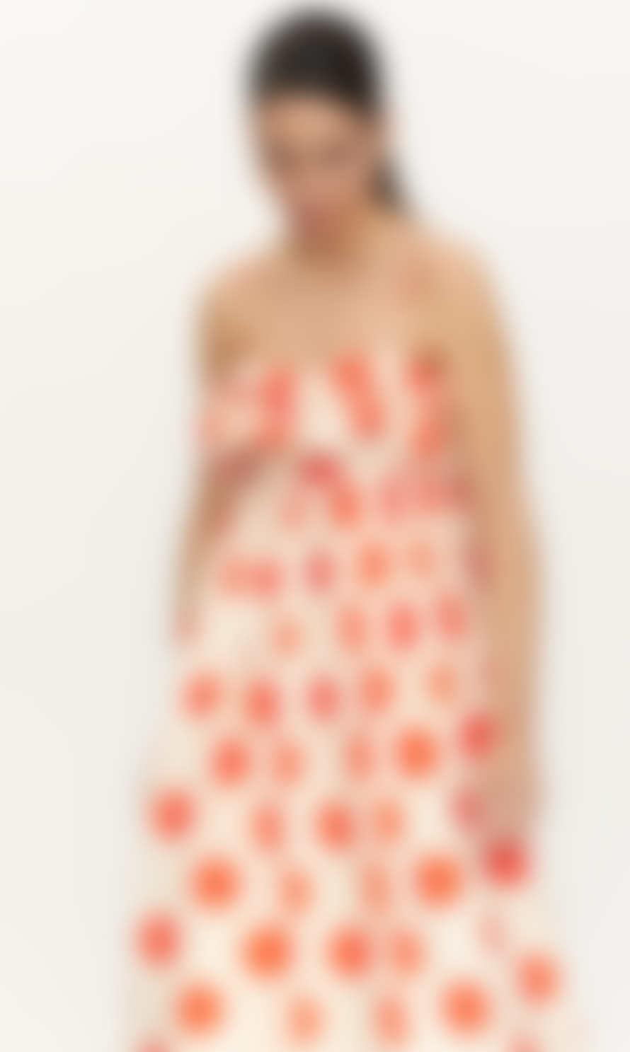 Compania Fantastica - Spot Frill Dress