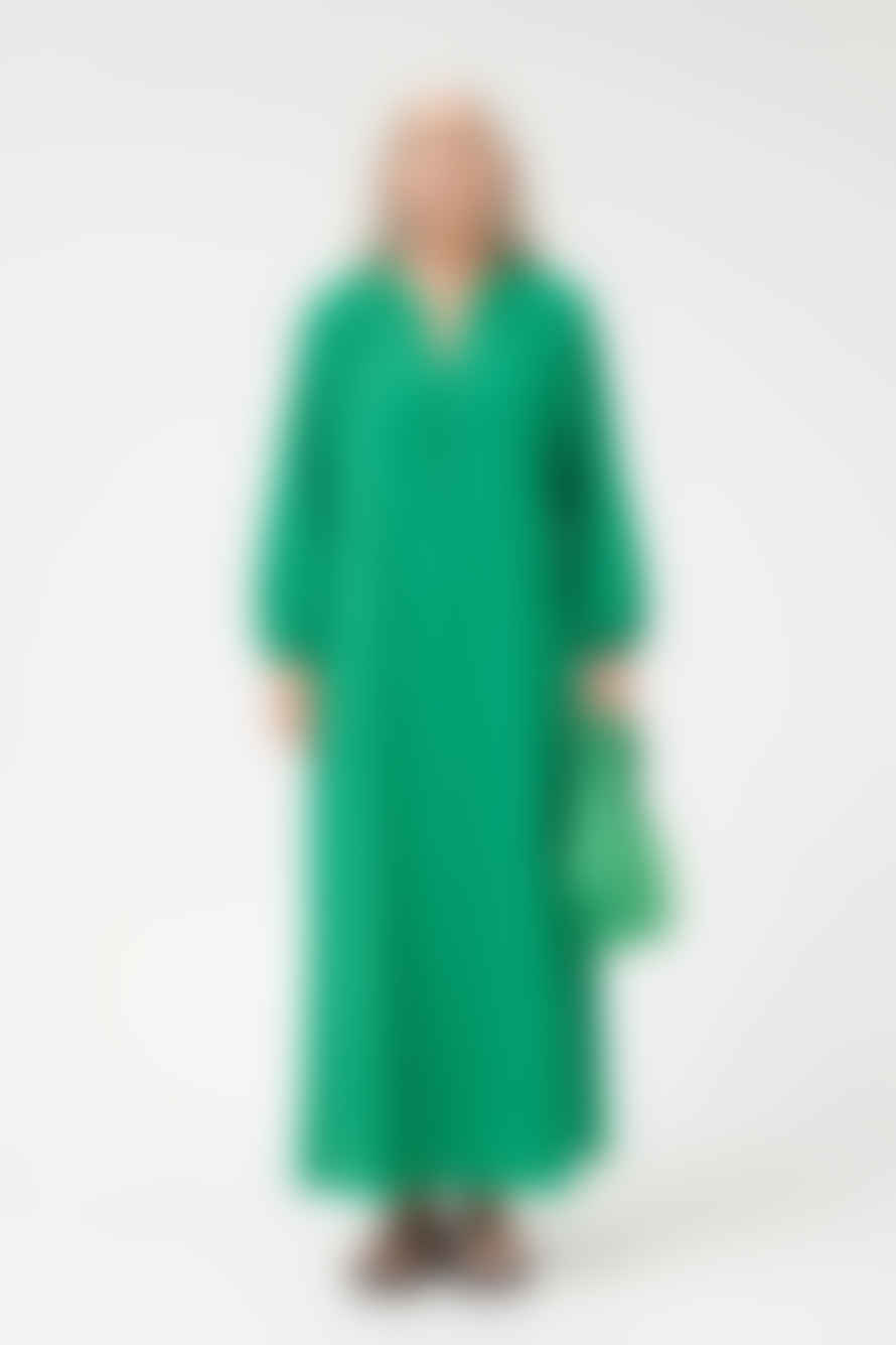 Compania Fantastica Companie Fantastica Long Tunic Dress Maxi - Green