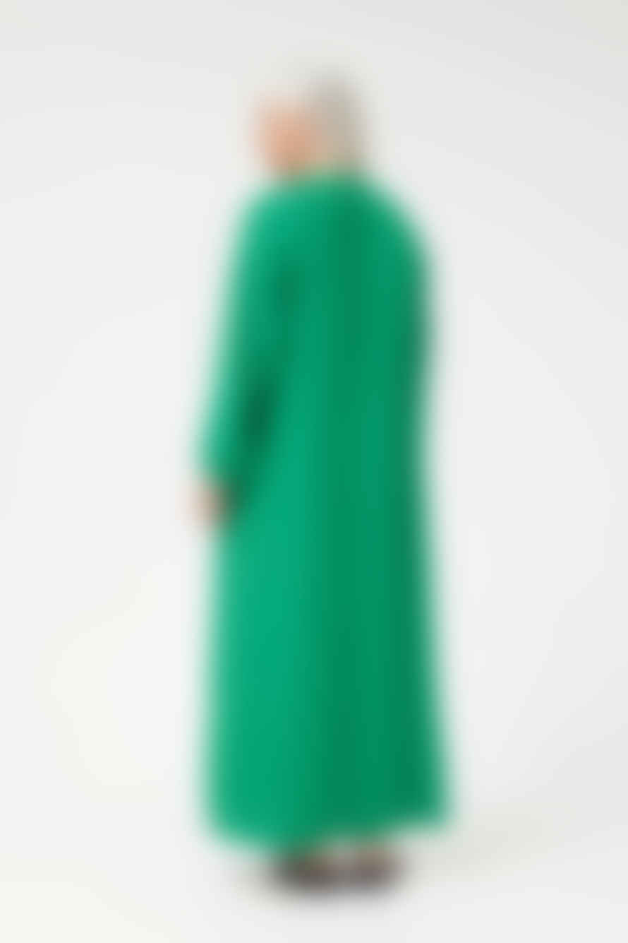 Compania Fantastica Companie Fantastica Long Tunic Dress Maxi - Green