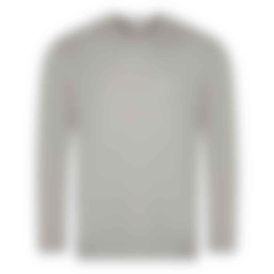 Comme Des Garcons Long Sleeve Logo T-shirt - Grey