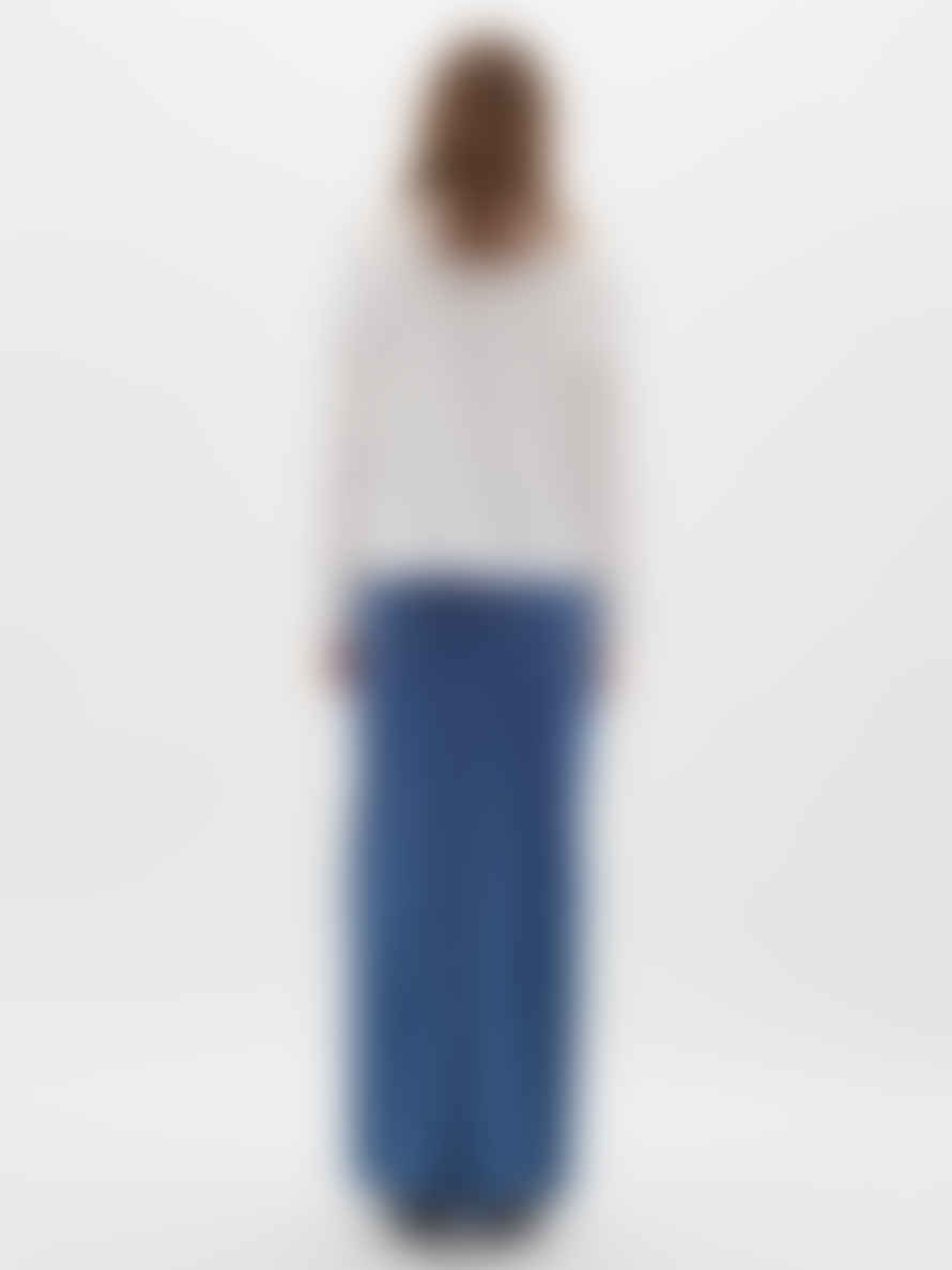 InWear Pheifferiw Long Skirt Medium Blue