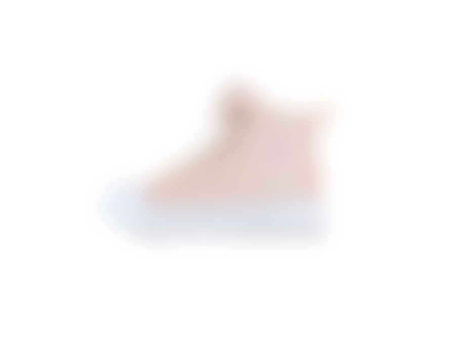 Shoesme : Hi-top Girl's Pink Pearl Sneakers