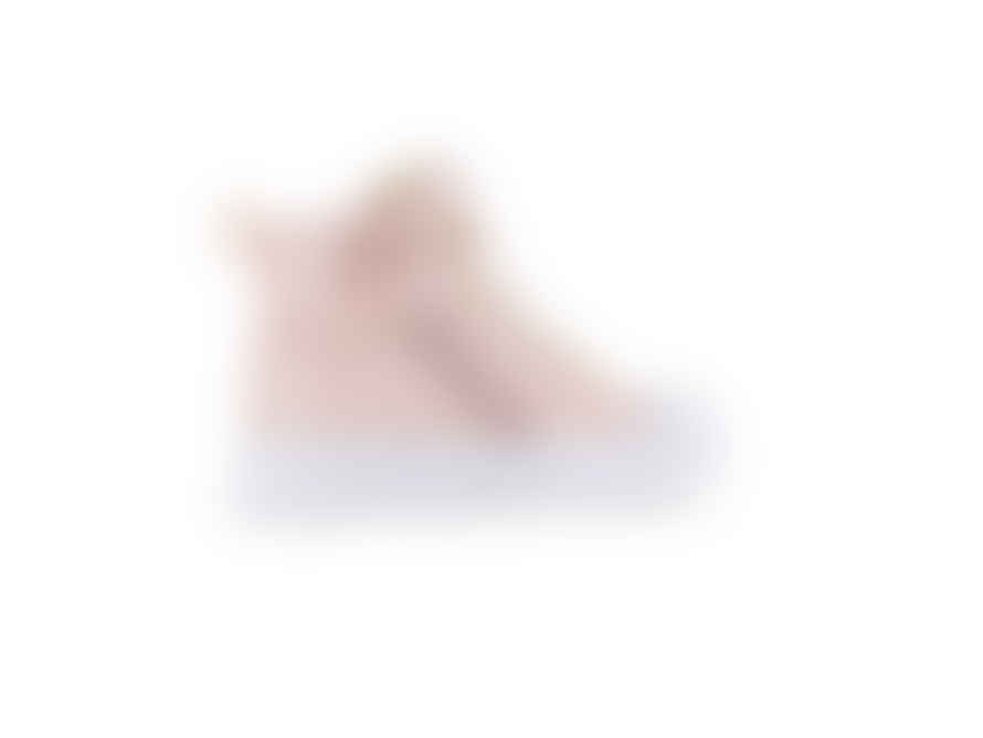 Shoesme : Hi-top Girl's Pink Pearl Sneakers