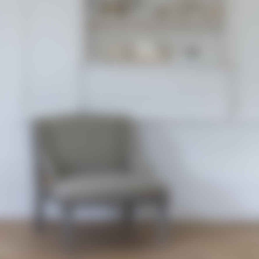 Rhool Oak Upholstered Occasional Chair
