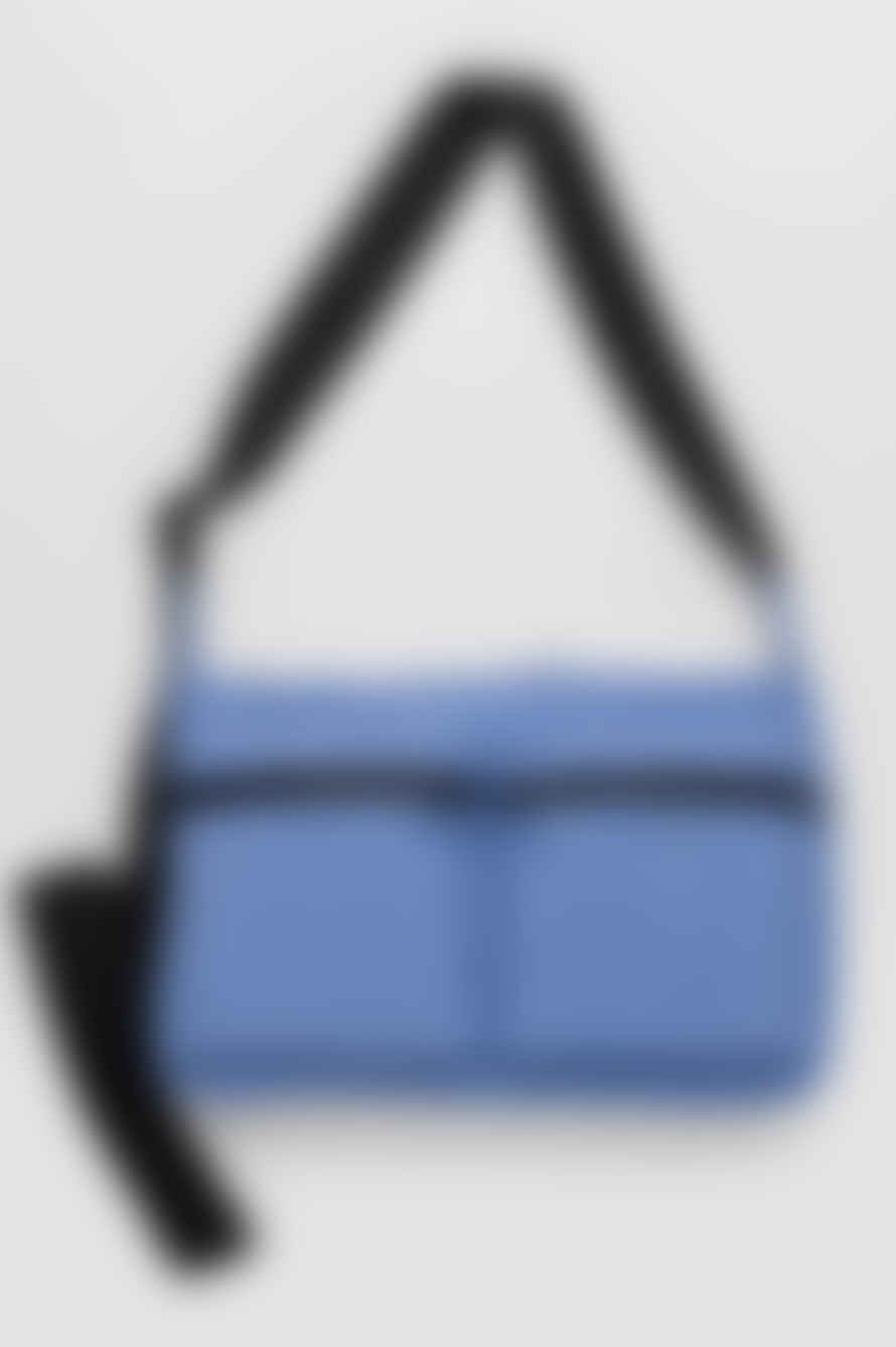 Baggu Pansy Blue Medium Cargo Crossbody Bag