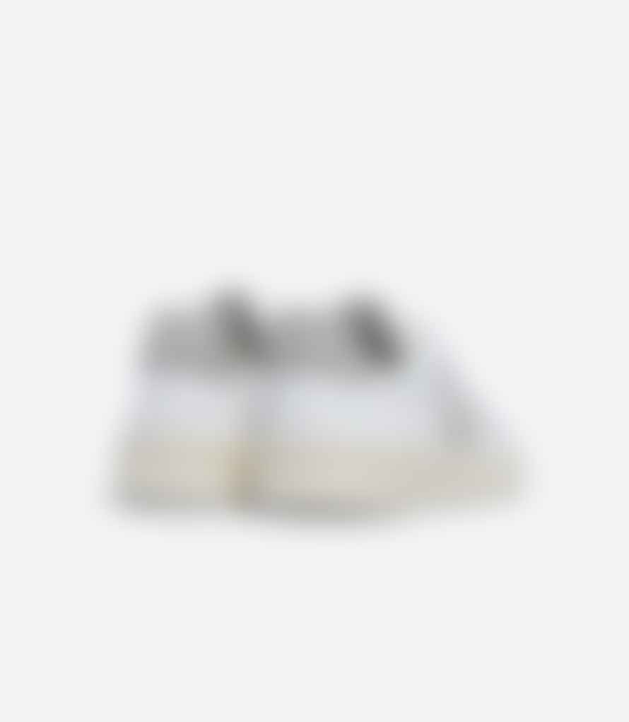 Veja White Light Gray Leather V12 Shoes UNISEX